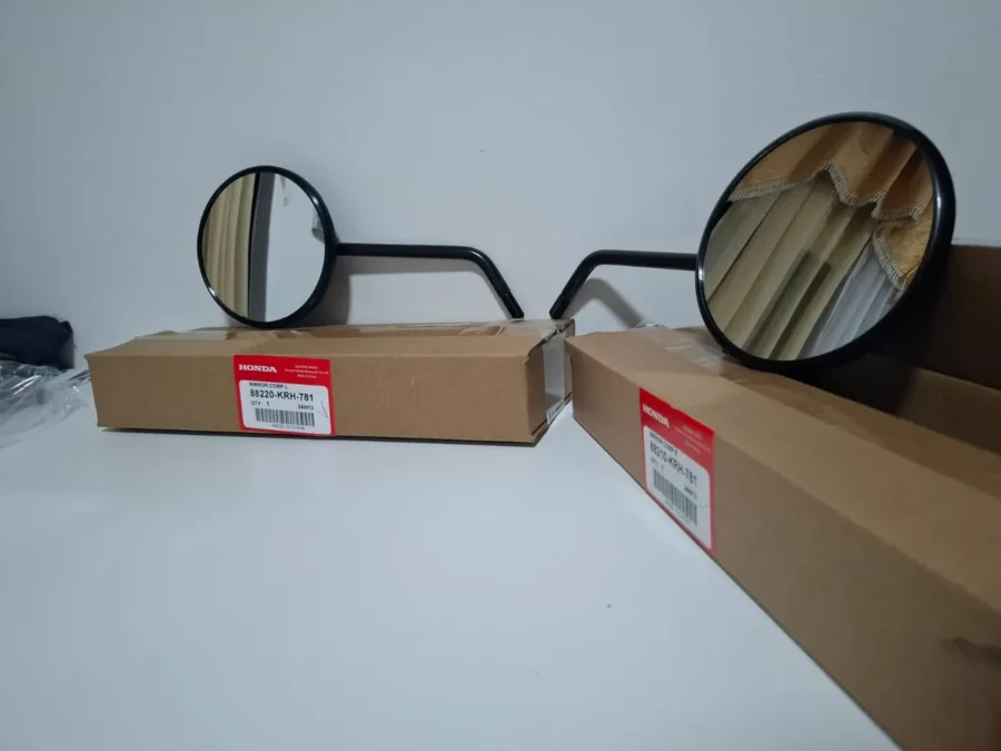 Juego De Espejos Retrovisores Originales Honda Xr 150 y Xr 190 XR150L XR190L - Imagen 4