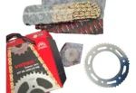 Kit De Arrastre Xr 190L 17-49t 428h Cadena Dorada - Imagen 3