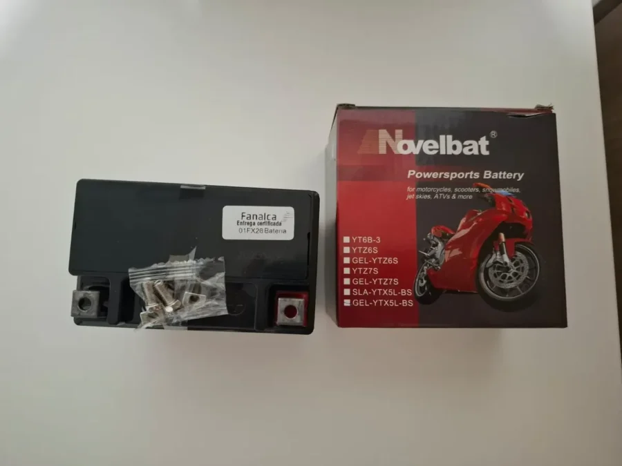 Bateria Novelbat Ytx5l Honda Xr 190L - Imagen 4
