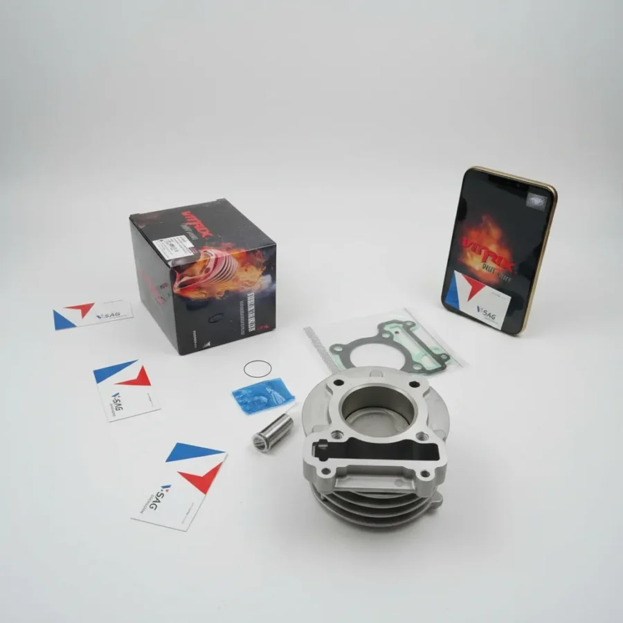 Kit De Cilindro Repotenciado Al 160 Cc Yamaha Bws 125 Bws X - Imagen 2