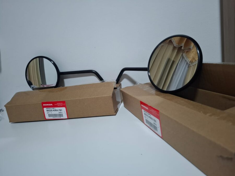 Juego de Espejos Retrovisores Originales Honda Xr 150 Xr 190 - Imagen 2
